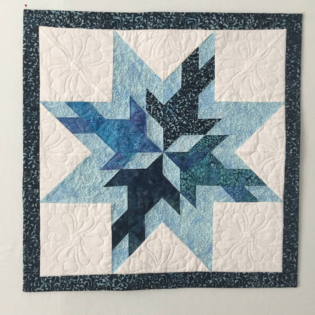 I Drafted My Own Paper Pieced Doves In The Window Quilt Based On An 