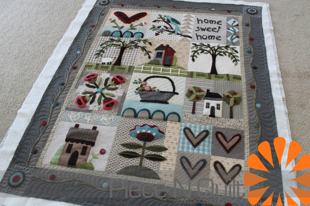 Piece N Quilt Wool Quilt Block Of The Month