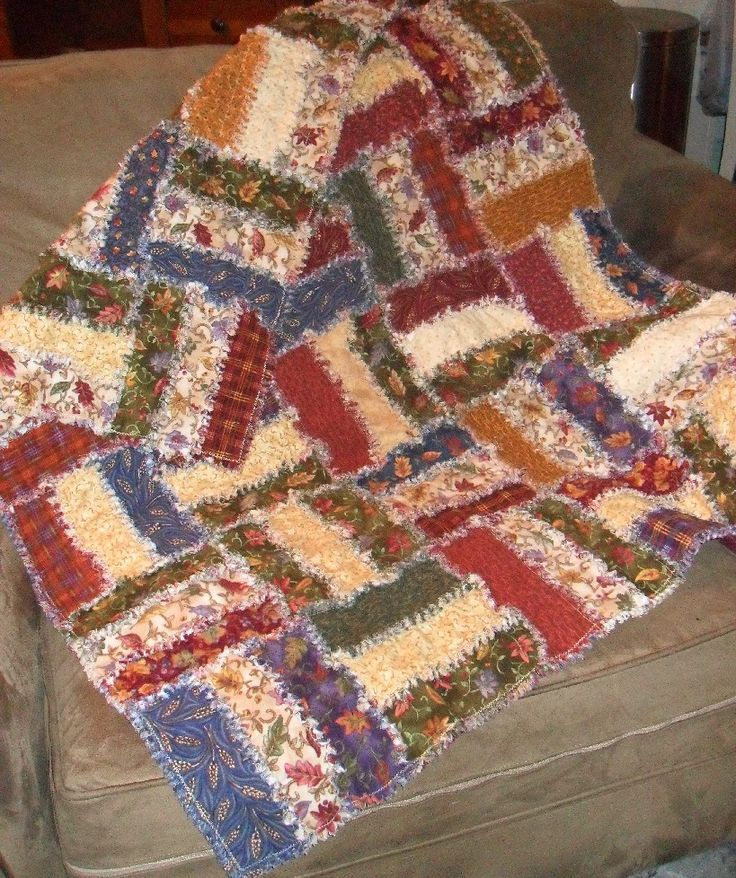 Simple Rag Quilt Rag Quilts Pinterest Rag Quilt Patterns Quilts 